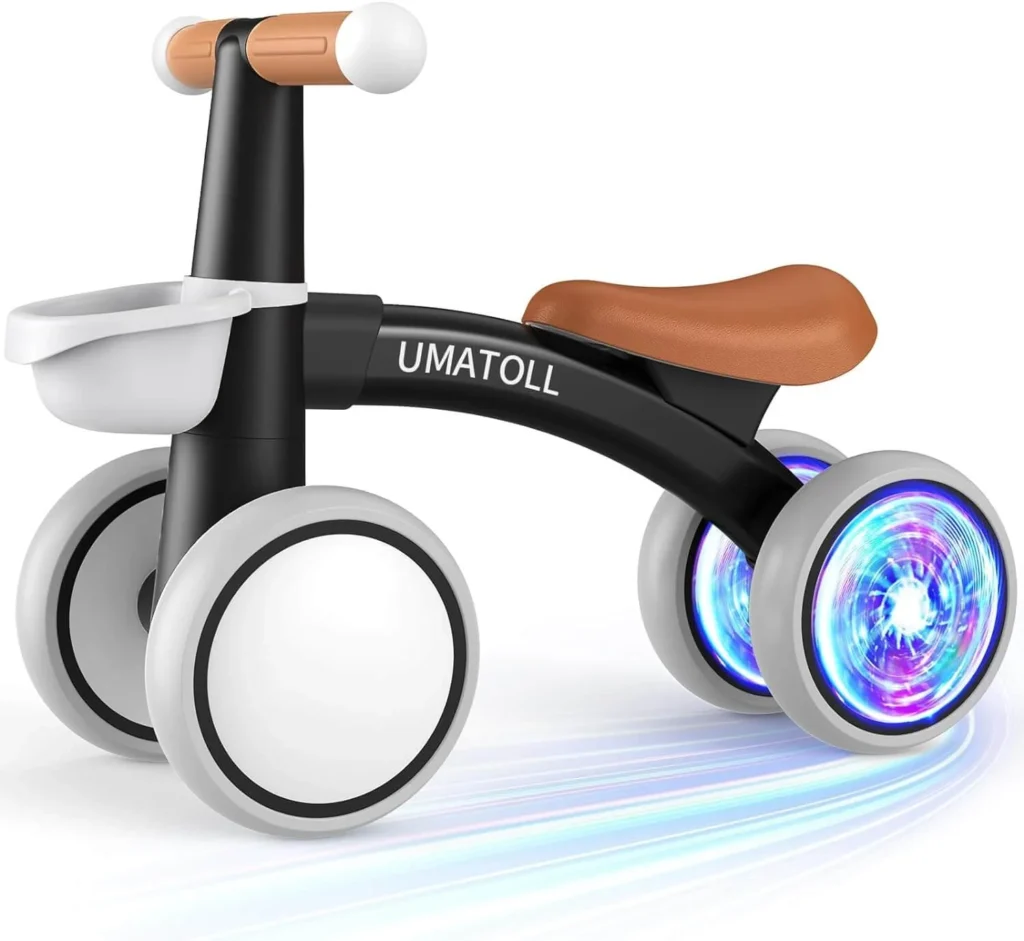 Umatoll Colorful Lighting Baby Balance Bike