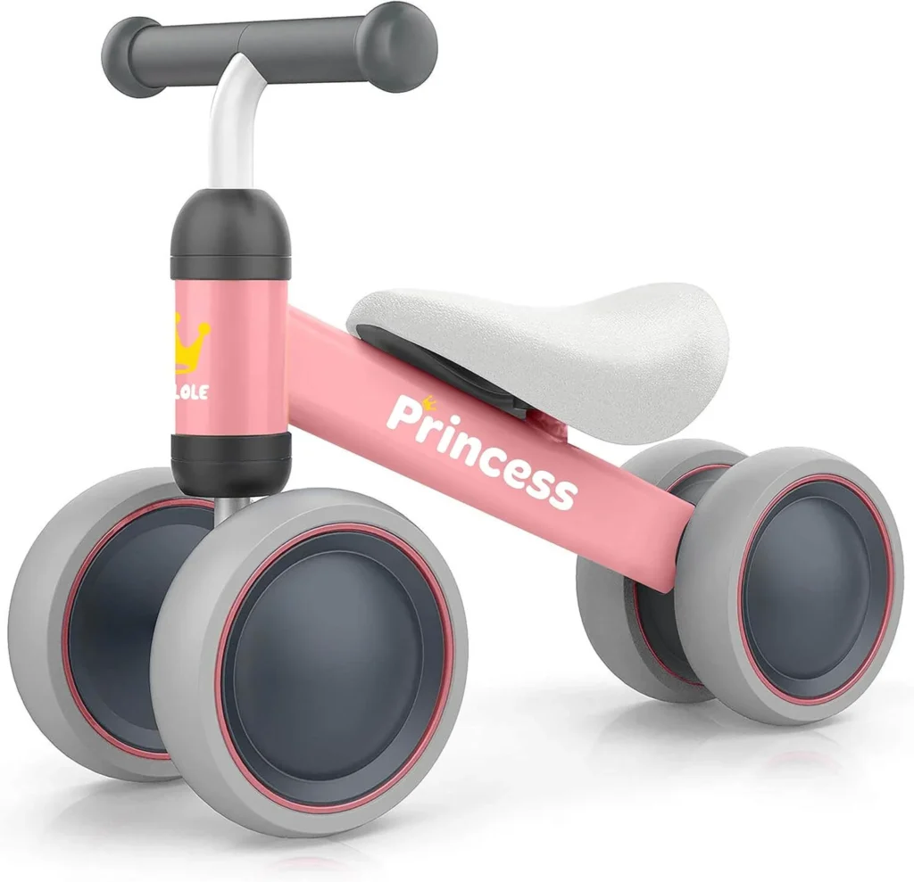 BEKILOLE Baby Balance Bike for 1 Year Old Girl Gifts