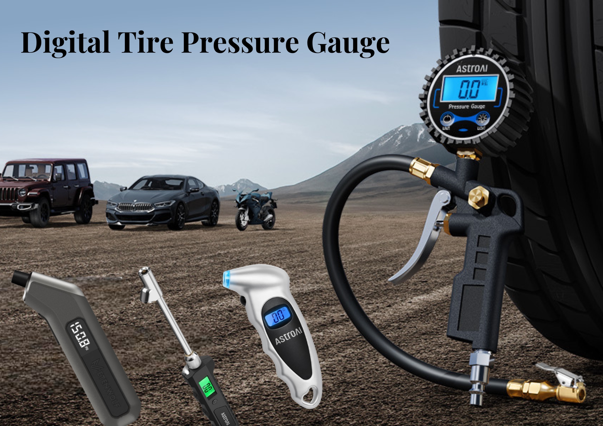 Digital Tire Pressure Gauge