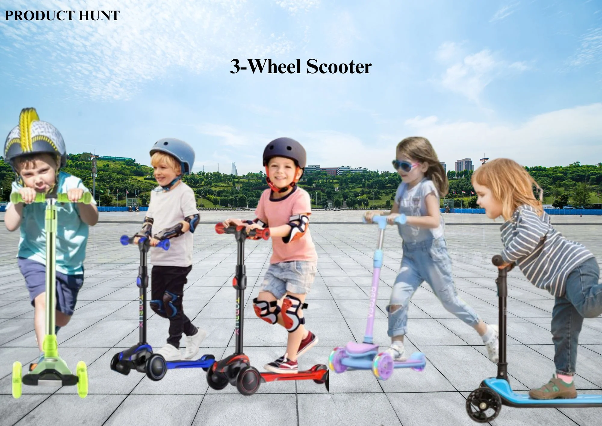 3-Wheel Scooter